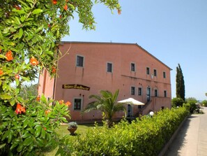 External view of the building. View from street side