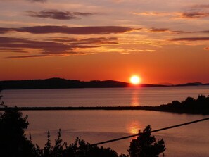 Terrace. sunrise -view from the terrace :)
