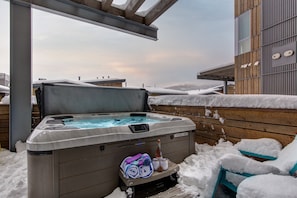 Large Deck with a Private Hot Tub