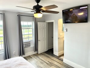 "The Tawny Eagle" Suite 205 with a King Bed, full private bath, A/C, Fridge