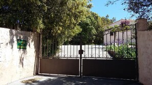 L'entrée du gîte
