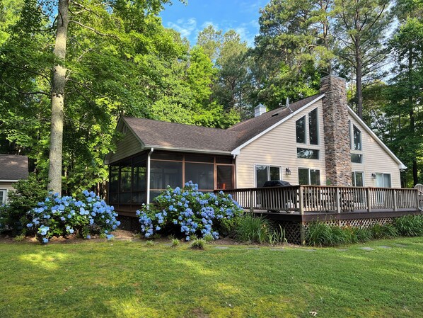 Secluded property with expansive private yard