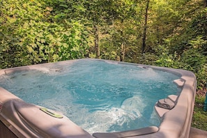 Bain à remous extérieur