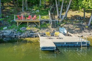 Private Waterfront Space | Steep Stairs Required To Access