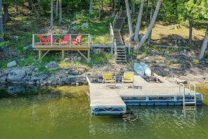 Private Waterfront Space | Steep Stairs Required To Access