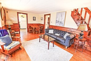 Enjoy the warm and cozy decor.
