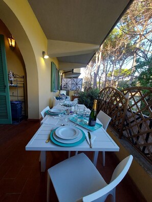 Restaurante al aire libre