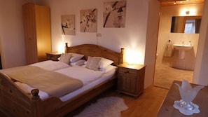 Sleeping area. Bedroom 3 - spacious light room with queen size double bed