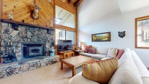 Indoors, Fireplace, Furniture, Living Room, Home Decor