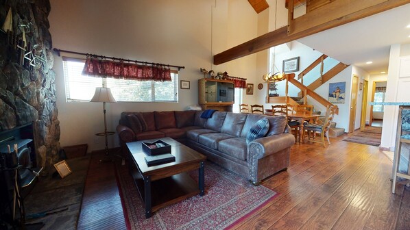 Furniture, Couch, Flooring, Room, Indoors