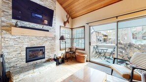 Indoors, Fireplace, Living Room, Furniture, Desk