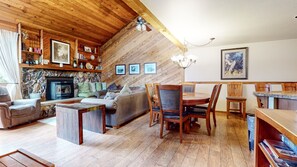 Indoors, Hardwood, Furniture, Living Room, Floor