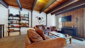 Indoors, Furniture, Living Room, Screen, Couch