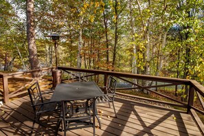 Deck overlooking River