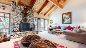 Indoors, Furniture, Living Room, Home Decor, Fireplace