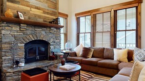 Home Decor, Furniture, Table, Fireplace, Indoors