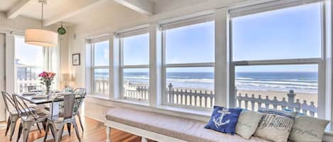 Newport Vacation Rental | 3BR | 2BA | 1,320 Sq Ft | Stairs to Access