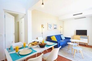 Share meals and laughs at the dining table.