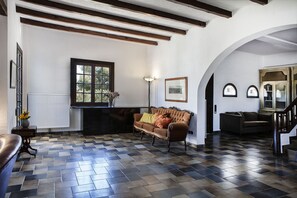 Open living spaces make the villa very comfortable for groups or families