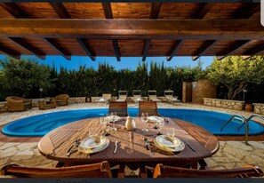 Scopello, villa with swimming pool