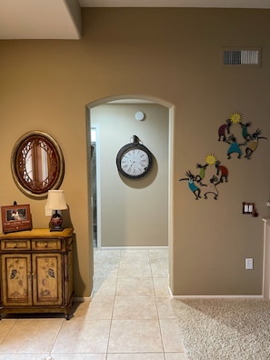 Hallway to 2nd bedroom/kitchen 