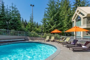 Communal outdoor pool