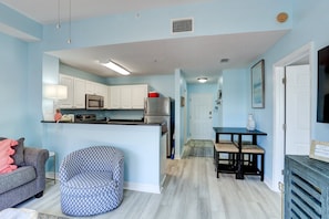Open Floor Plan Kitchen and Living Room