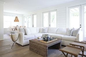 Large open living area.