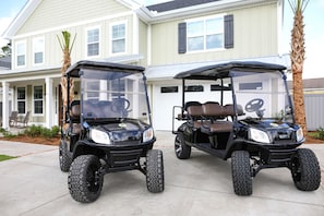 Two FREE golf carts for your use during stay.