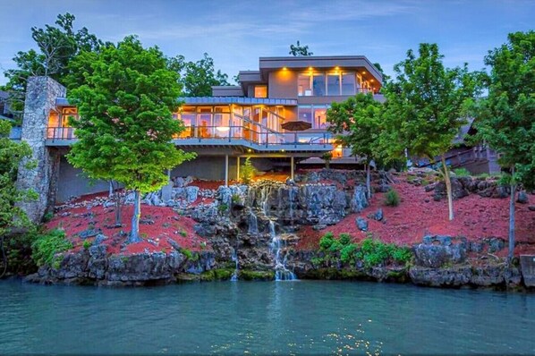 From the lake