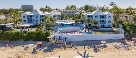 Hotel, Resort, Water, Waterfront, Chair