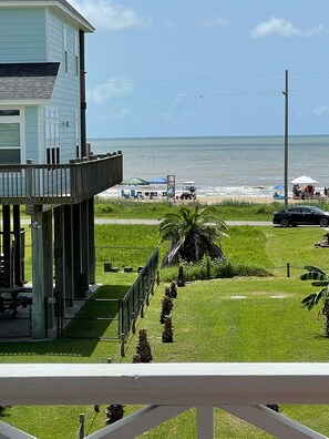 The view from the front deck! 