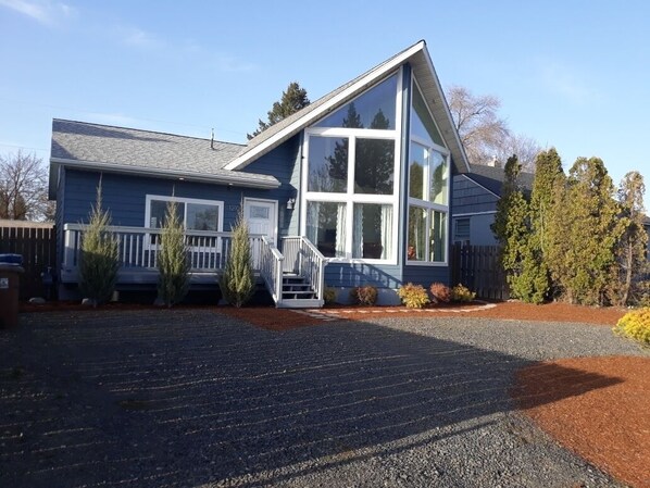 House view from the street.