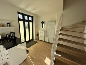 Hauseingang und Garderobe