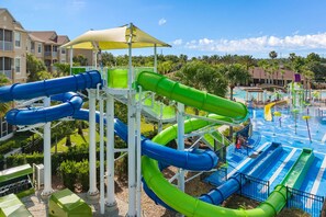 Dueling Water Slides