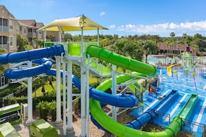 Dueling Water Slides