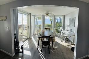 Dining room and desk workspace 