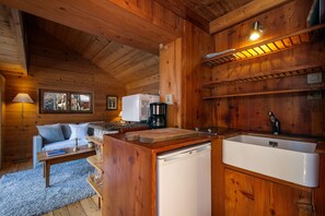 Mazot Les Tines, open plan living, Chamonix 