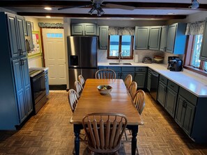 Newly remodeled kitchen