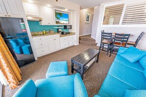 Large Living Area with Views of the Ocean, Beautifully Decorated