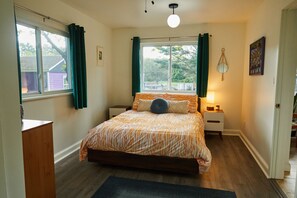 Master bedroom with ensuite bathroom