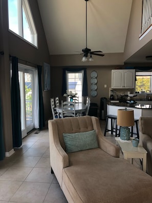 Chaise and Dining Area