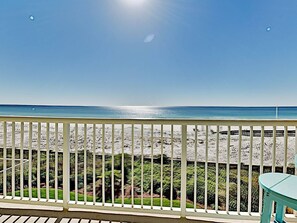 View from Gulf Front Balcony