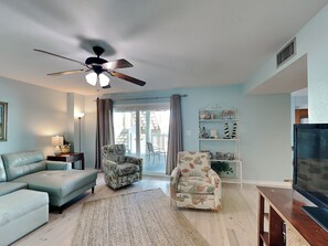Living Area - Access to Balcony and TV - Second Floor