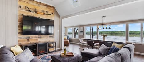 Living Room with Panoramic Views