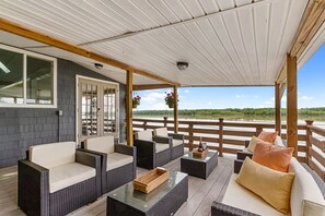 Porch with River Views