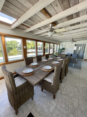 Sun Room Dining Table