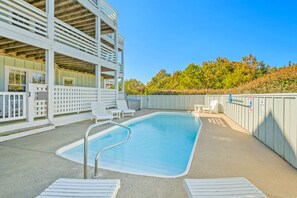 Surf or Sound Realty - 948 - Shooting Shark - Pool Area -2