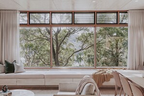 The stunning views from the main living space. 