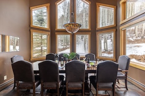 Dining area.